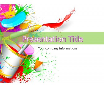 Paint PowerPoint Template