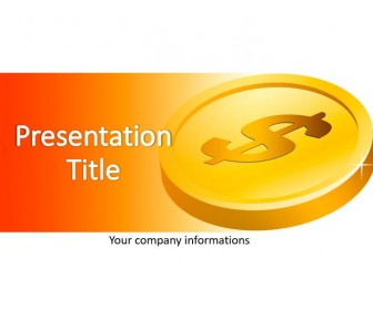 Coin PowerPoint template