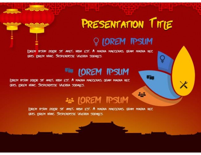 Free China Powerpoint backgrounds and template presentation