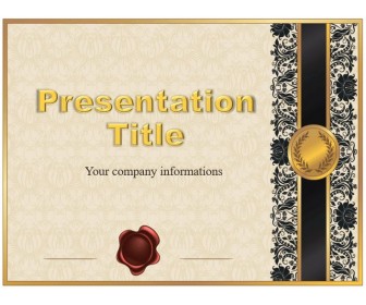 Download free Certificate PowerPoint templates
