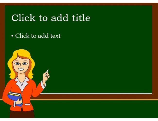 Teacher Slide Templates