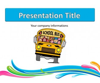 Download free School Bus PowerPoint templates