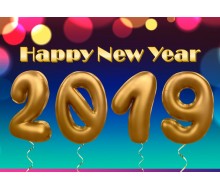 Animated 2019 New Year PowerPoint Template