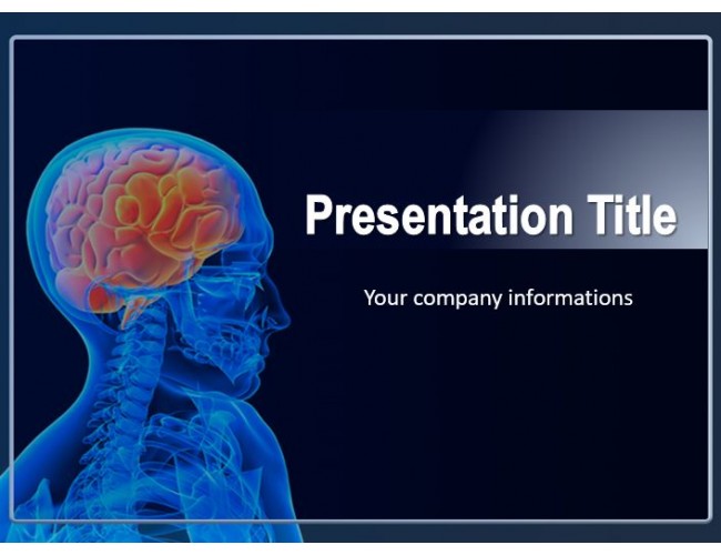 Brain Themed Powerpoint Templates Free Download