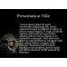 Soldier Black Free PowerPoint Template